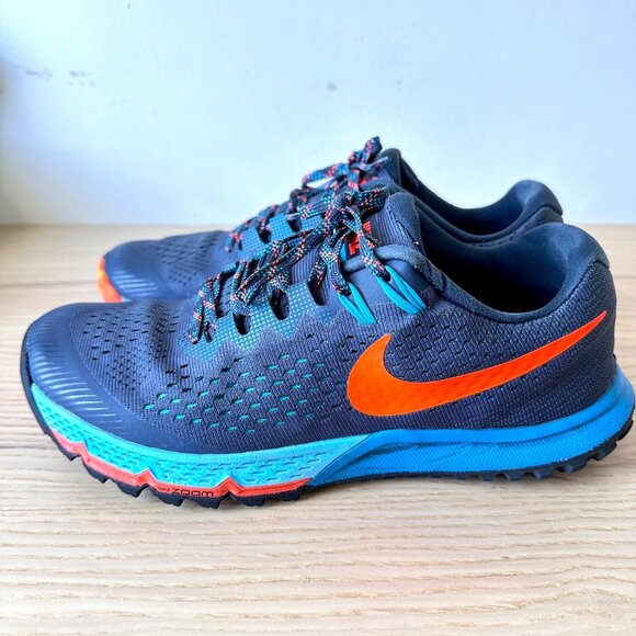 Nike Other - Nike Men's Air Zoom Terra Kiger 4 Running Trail Shoe Blue 8.5